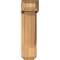 Ekena Millwork Traditional Craftsman Smooth Bracket w/ Offset Brace, Western Red Cedar, 5 1/2"W x 16"D x 20"H BKT0604X16X20TRA04SWR - alternate 3